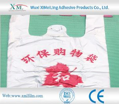 Viskozė plėvelė polietileno plastiko plėvelės plastikiniai maišeliai