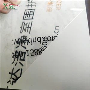 Įbrėžimams atspari PE apsauginė plėvelė